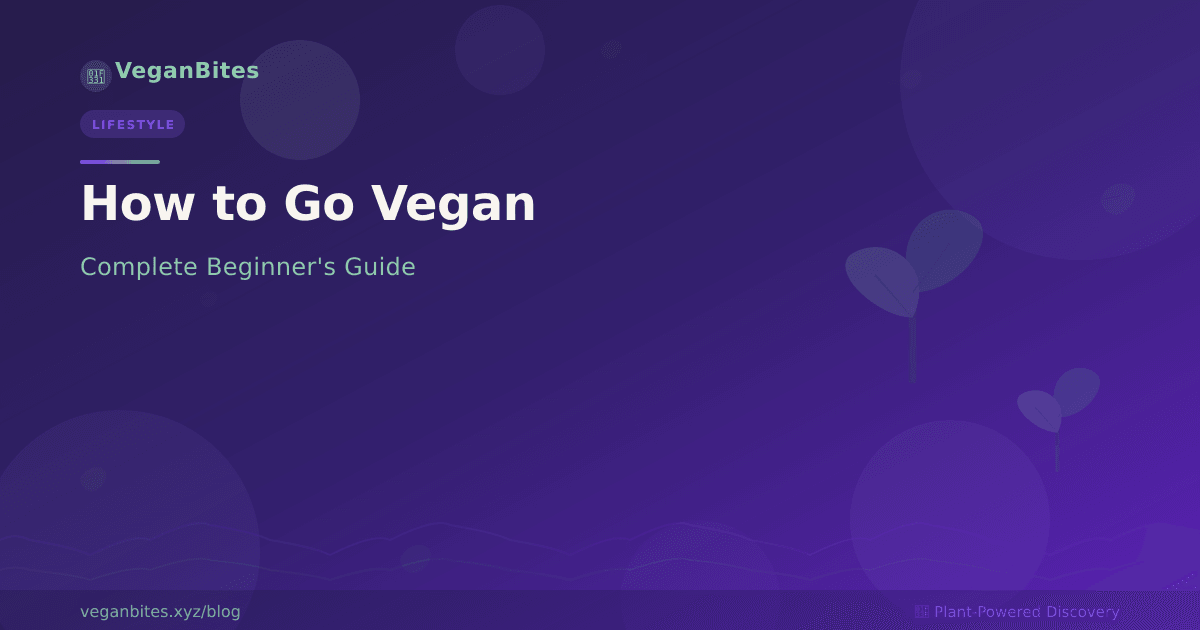 How to Go Vegan in 2026: The Complete Beginner's Guide